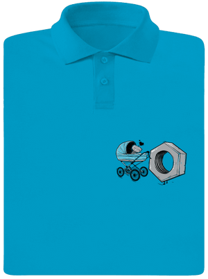 Anya csak egy van férfi pólóingek Blue Atol