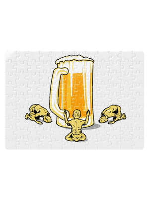 A sör istene kirakós White