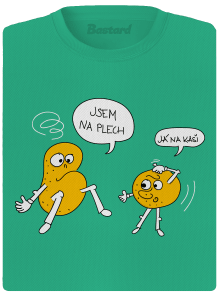 Részeg krumpli női sportpóló Mint Mal