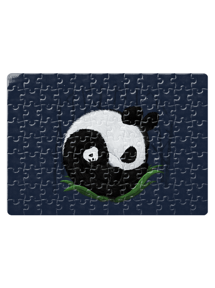 Két alvó panda kirakós White