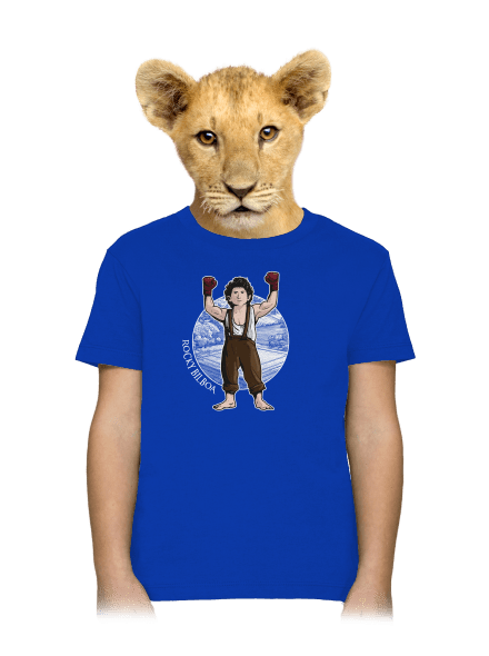 Rocky Bilboa gyerek póló Royal Blue