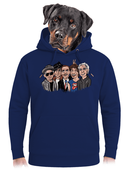  unisex prémium pulóver Navy