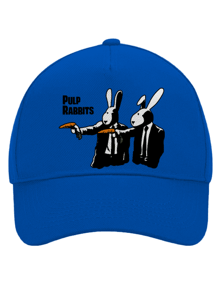 Pulp Rabbits baseballsapka Bright Royal
