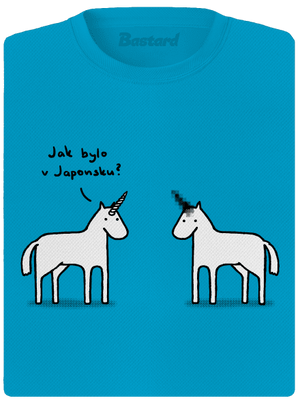 Pornókürt női sportpóló Blue Atol