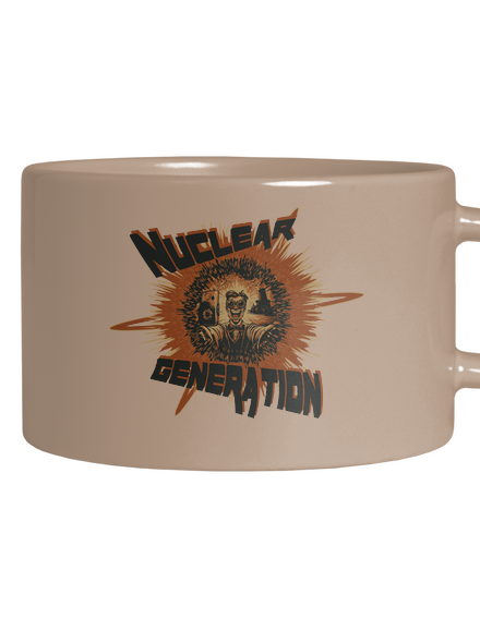 Nuclear generation 2 macaron bögre Brown Macaron