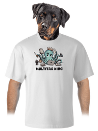 unisex túlméretezett póló