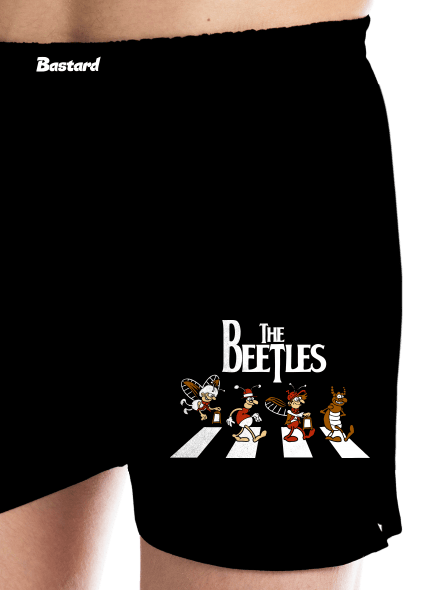 Beatles férfi alsó nadrág Black