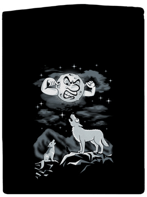 Farkas ária cipzáras férfi pulóver Black