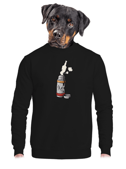 Tea rummal unisex crewneck Black