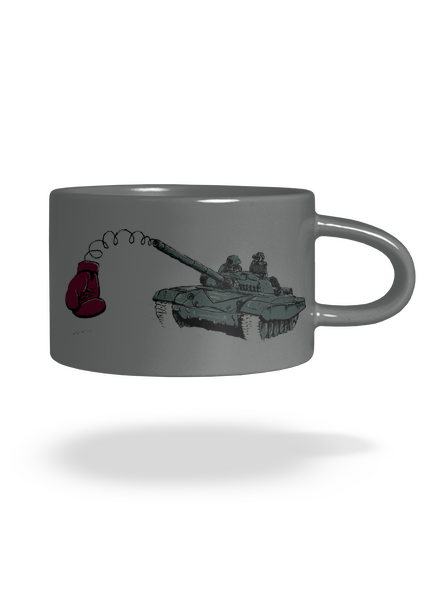 Tank macaron bögre Grey Macaron
