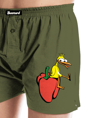 Paprikás csirke férfi alsó nadrág Khaki