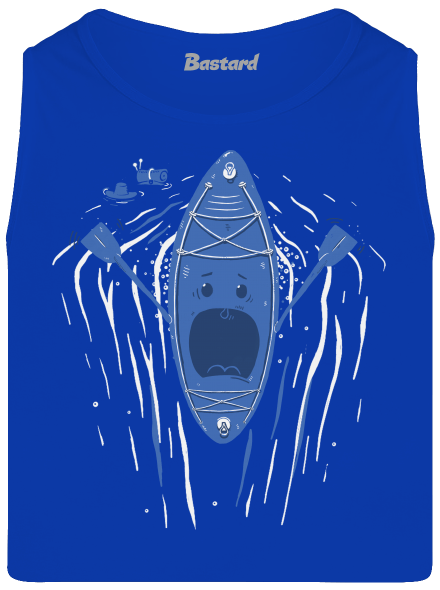 Ahhhh! férfi trikó Royal Blue