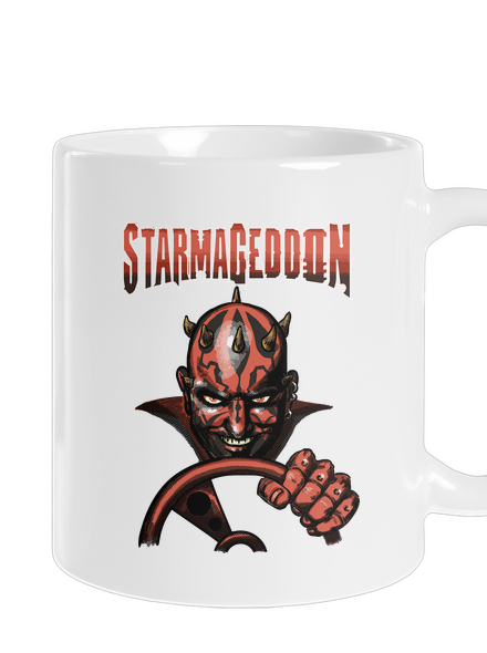 Starmageddon hagyományos bögre White