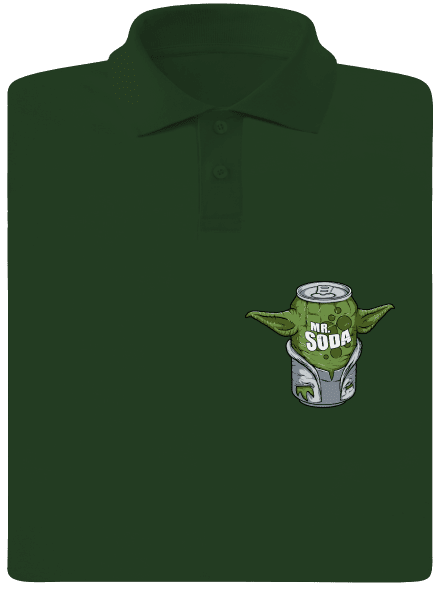 Mr. Szóda férfi pólóingek Bottle Green Mal