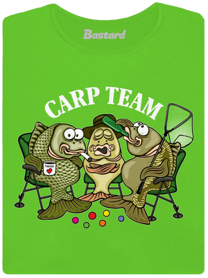Carp Team női póló Apple Green