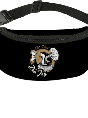 Old School DJ övtáska Black