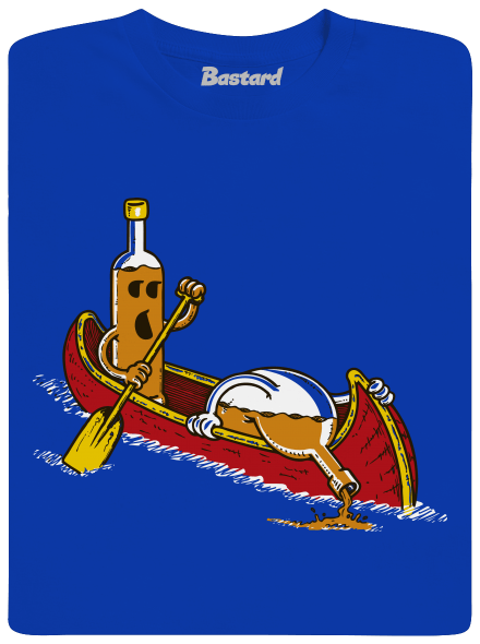 Rumivók férfi hosszú ujjú póló Royal Blue