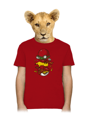 Pokémon burger gyerek póló Red