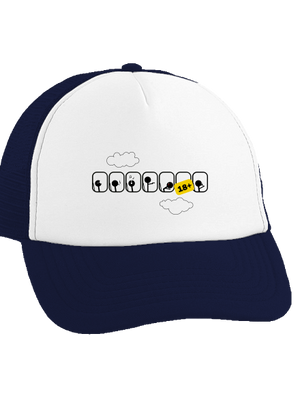 Repülőgép teherautós sapka French Navy cap