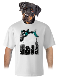 unisex túlméretezett póló