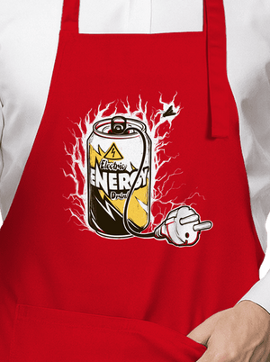 Energy drink kötény Red