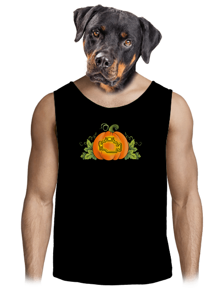 Kísérteties Halloween férfi trikó Black