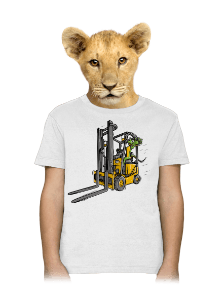 Targonca gyerek póló White