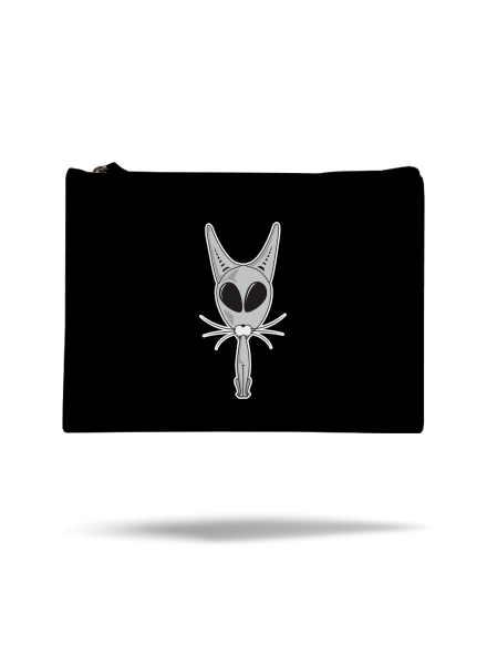 UFO cat kis táska Black