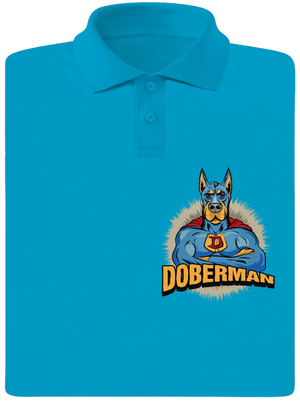 Doberman férfi pólóingek Blue Atol