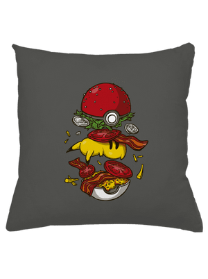 Pokémon burger párna Gray Pol