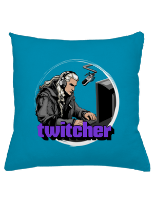 Twitcher párna Blue Turquoise