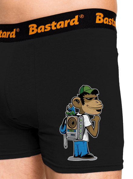Boombox backpack boxeralsó Black