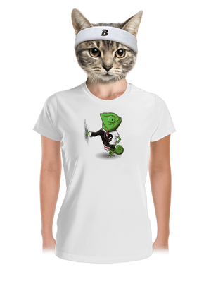 Az álcázás mestere női sportpóló White