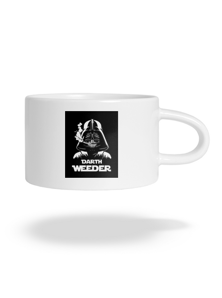 Darth Weeder macaron bögre White