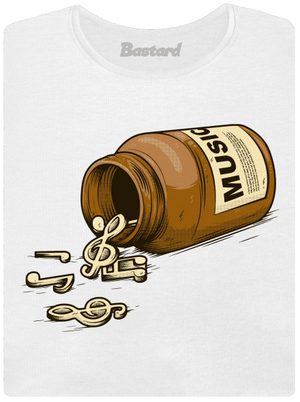 Music Pills női póló White