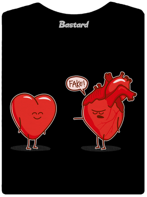 Szívügyek prémium női póló Black