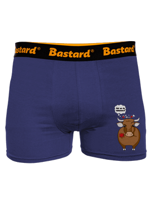 Tehén és bika boxeralsó Blue Navy
