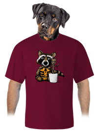 unisex túlméretezett póló