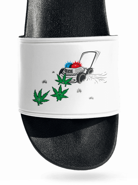 Ganja bust papucs White