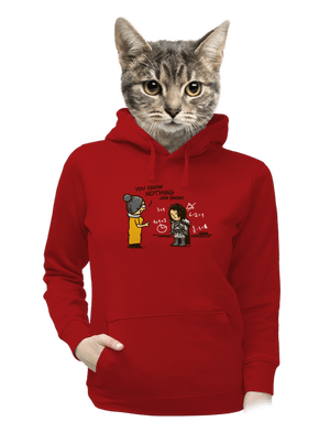 női kenguruzsebes pulóver