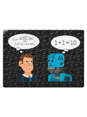 AI gondolkodás kirakós White