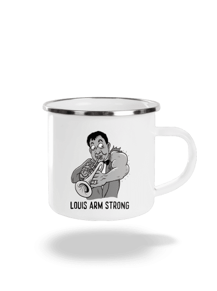 Louis Armstrong pléhbögre White