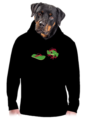 férfi kenguruzsebes pulóver