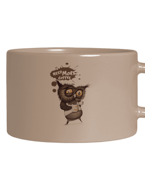 I need more coffee macaron bögre Brown Macaron