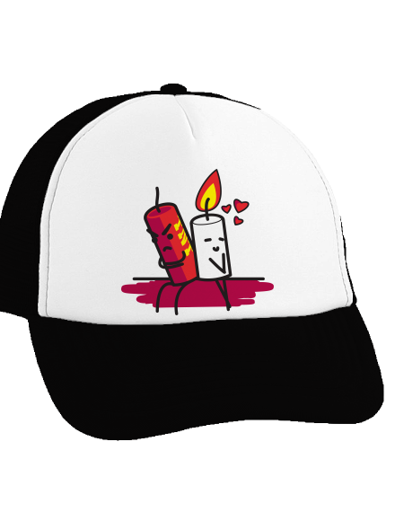 TNT teherautós sapka Black cap