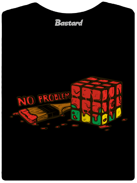 No problem női póló Black