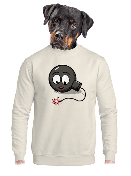 Bomba unisex crewneck Off White