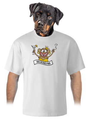 unisex túlméretezett póló