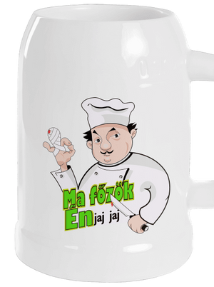 Ma főzök én söröskorsó White