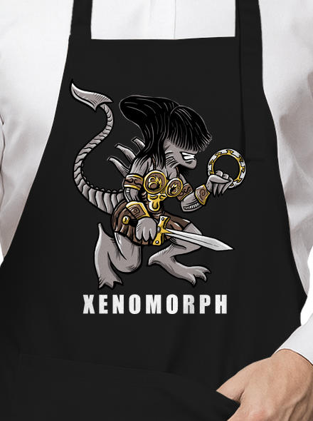 Xenomorph kötény Black
